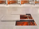 Floor for hygienic rooms